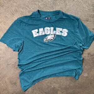 Philadelphia Eagles Shirt Mens Medium Green NFL Football T-Shirt Tee Tri Blend